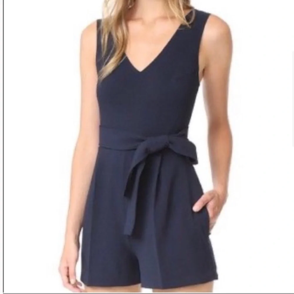 CLUB MONACO Madria Romper Navy Blue Size 12